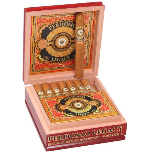 Perdomo Legacy Ecuadorian Connecticut Churchill 7  * 54