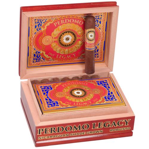 Perdomo Legacy Nicaraguan Shade-Grown Robusto 5  * 54, Box of 24