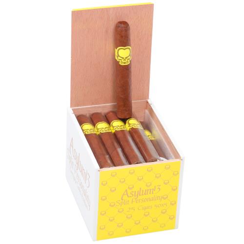 Asylum 13 Split Personality Robusto 5  * 50, Box of 25