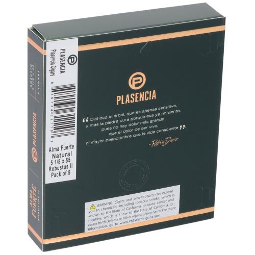 Plasencia Alma Fuerte Colorado Claro Robustus II 5 1/8 * 55