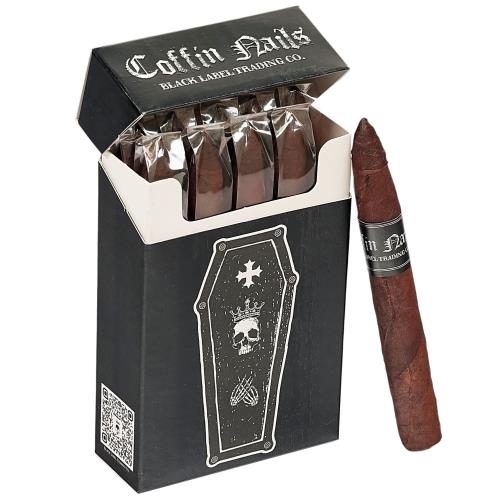 Black Label Trading Coffin Nails Petit Corona 5  * 40