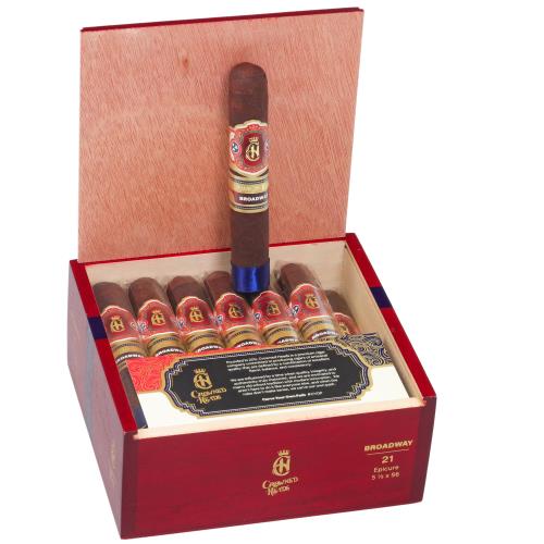 Crowned Heads Broadway Epicure 5 1/2 * 56, Box of 21