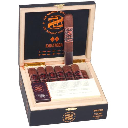Ozgener Karatoba Robusto 5  * 52, Box of 21