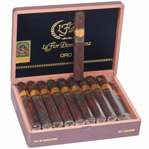 La Flor Dominicana Oro No. 6 Maduro 6  * 54