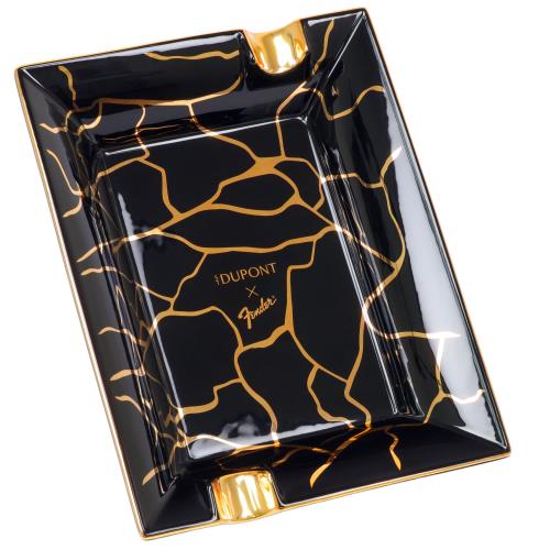 S.T. Dupont 2-Cigar Porcelain Ashtray Fender Collection