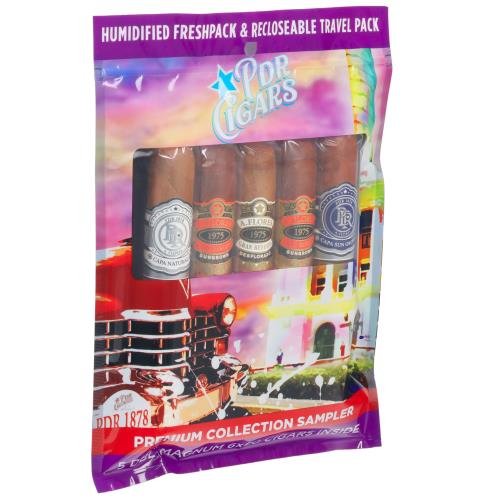 PDR Cigars Premium Double Magnum Collection, 5-Cigar Sampler