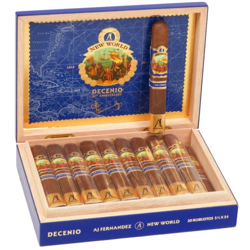 New World Decenio Robusto 5 1/2 * 54, Box of 20