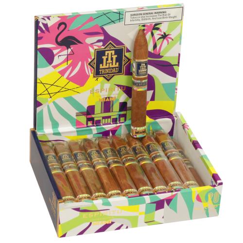 Trinidad Espiritu Miami Edition Belicoso 6 1/8 * 52, Box of 20
