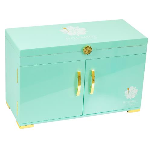 Room 101 Anniversary 138-Cigars Humidor, Teal