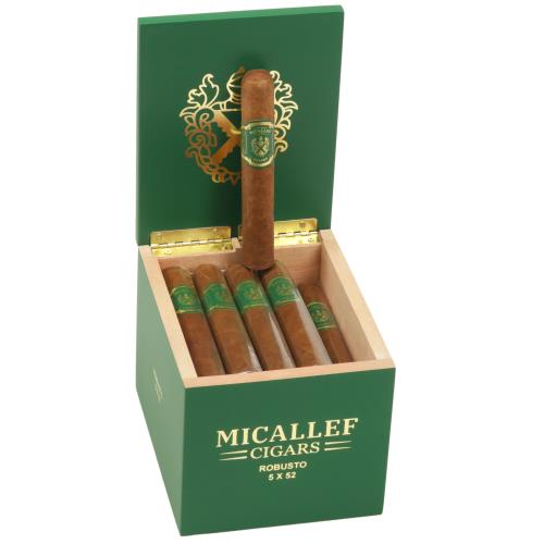 Micallef Green Robusto 5  * 52, Box of 25