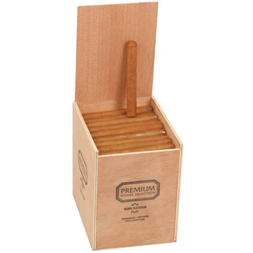 Ashton Premium House Selection Natural Toro 6  * 50, Box of 100