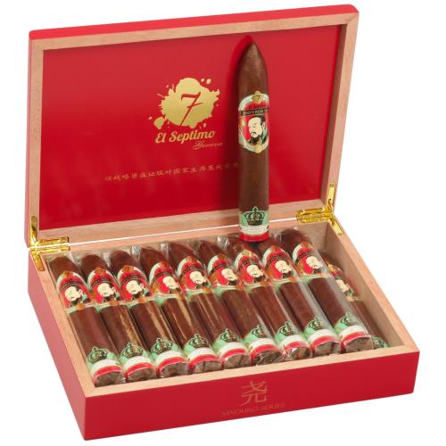 El Septimo Emperor Collection Yao Maduro 6 1/2 * 60, Box of 20