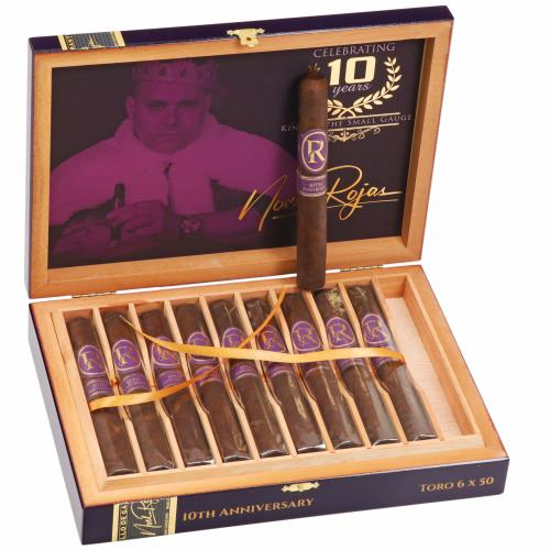 Rojas 10th Anniversary Toro 6  * 50, Box of 10
