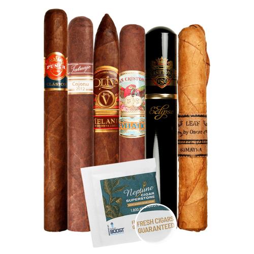 Wrapper Series: Ecuadorian Sumatra 6-Cigar Sampler