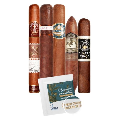 Wrapper Series: Best of Nicaraguan Habano 5-Cigar Sampler