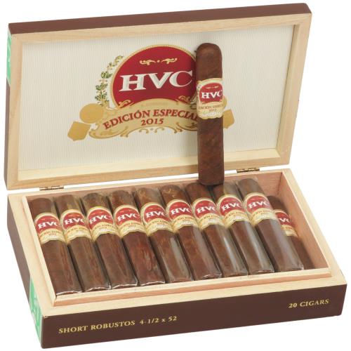 HVC Special Edition 2015 Box Press Short Robusto 4 1/2 * 52, Box of 20
