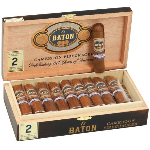 J.C. Newman El Baton Cameroon Firecracker 3 1/2 * 50, Box of 20