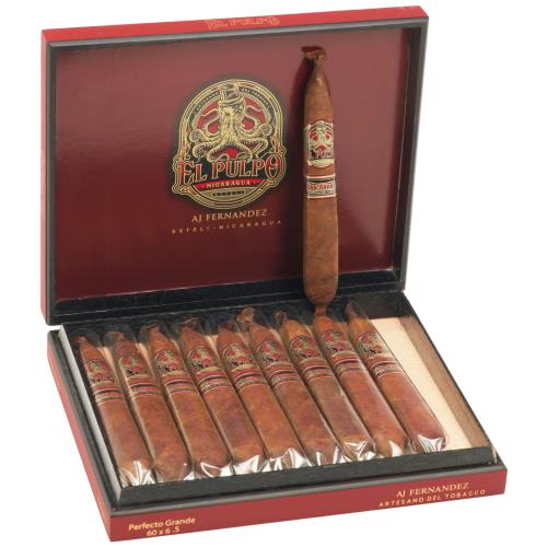 El Pulpo by Artesano del Tobacco The Squid 6 1/2 * 60, Box of 10