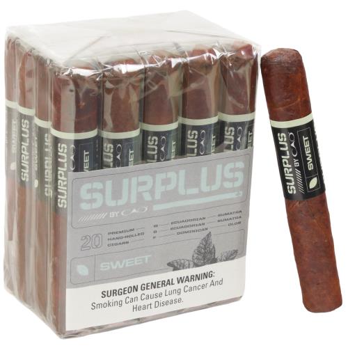 CAO Surplus Sweet Robusto 5  * 50, Bundle of 20