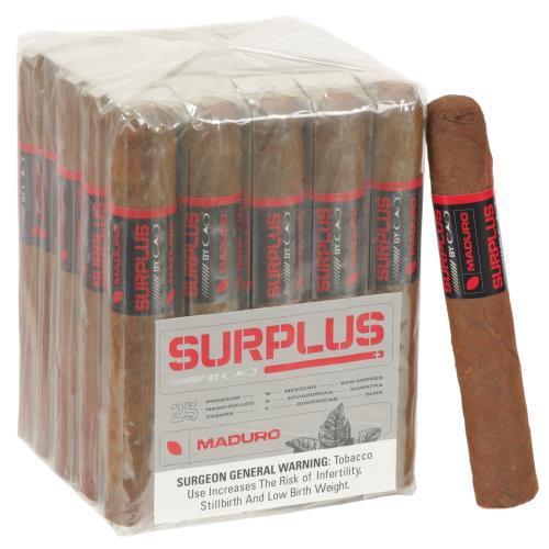 CAO Surplus Maduro Gigante 6  * 60, Bundle of 25