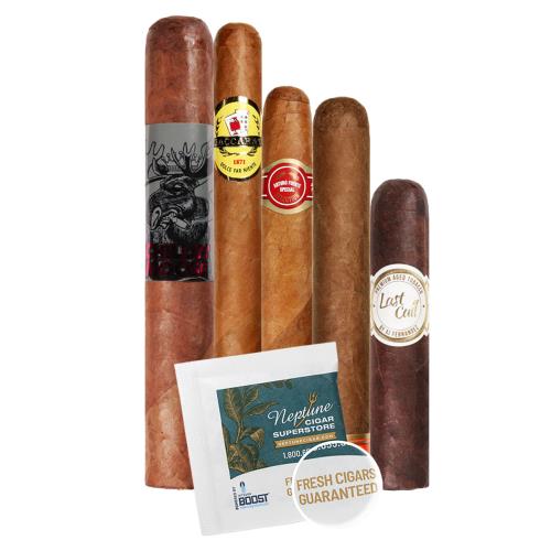 Bargain Cigar Collection, 5-Cigar Sampler