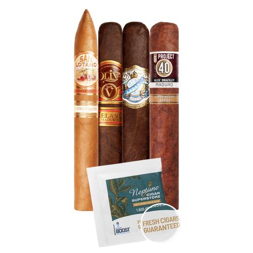 Neptune Staff Picks 2021, 4-Cigar Sampler