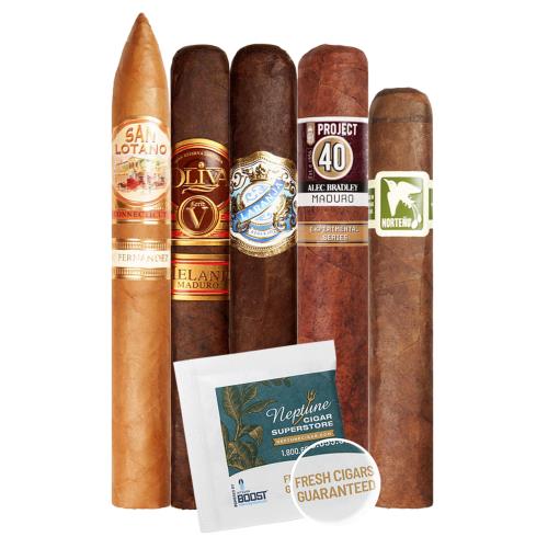 Neptune Staff Picks 2021, 5-Cigar Sampler