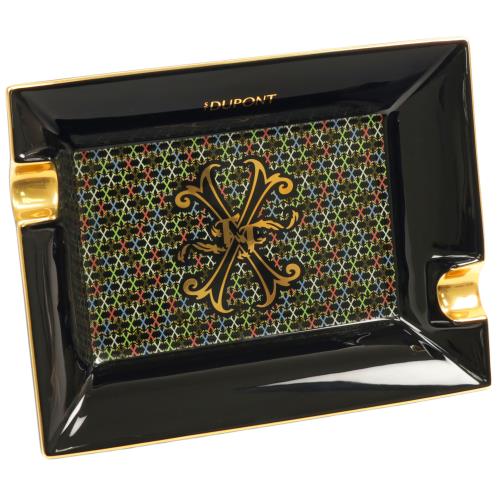 S.T. Dupont 2-Cigar Porcelain Ashtray Fuente Opus X Collection