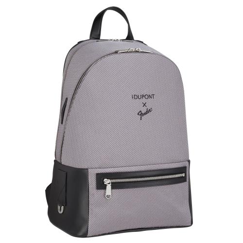 S.T. Dupont Leather and Canvas Backpack Fender Collection