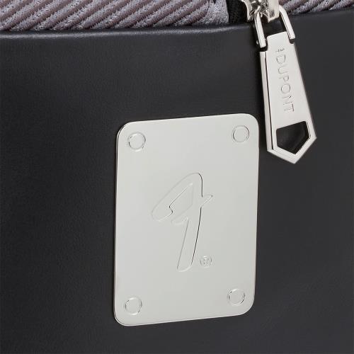 S.T. Dupont Leather and Canvas Backpack Fender Collection