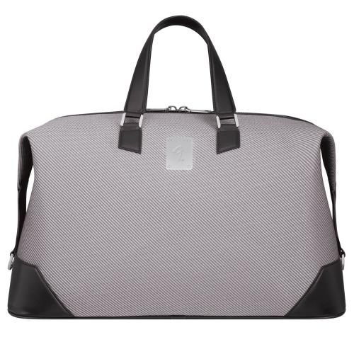 S.T. Dupont Leather and Canvas Travel Bag Fender Collection