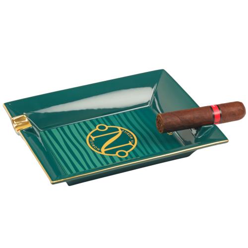 S.T. Dupont 2-Cigar Large Porcelain Ashtray 20,000 Leagues Under the Sea