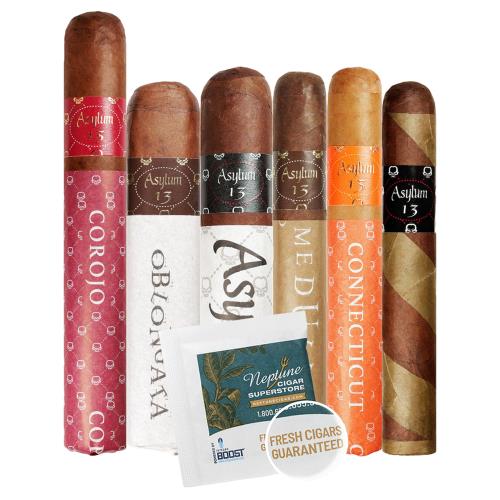 Asylum Core Line Taster, 6-Cigar Sampler