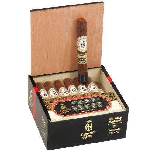 Crowned Heads Mil Dias Maduro Edmundo 5 3/8 * 52, Box of 21