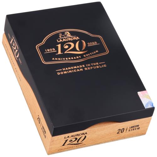 La Aurora 120th Anniversary Lancero 6 7/8 * 40