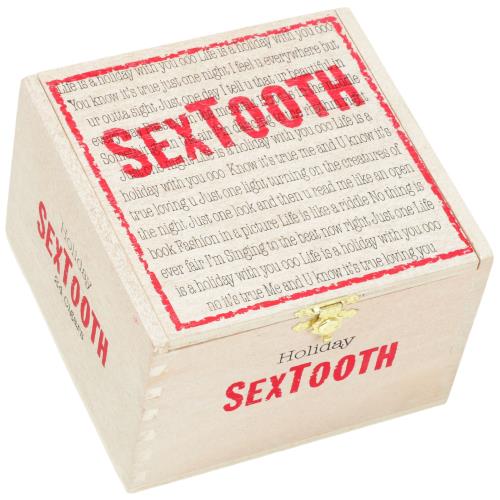 Sextooth Holiday 4 1/2 * 50, Box of 24
