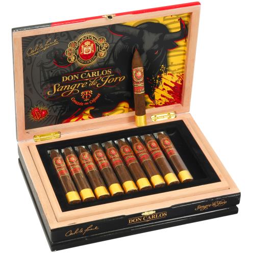 Don Carlos Sangre de Toro Raging Bull 5 7/8 * 55, Box of 20