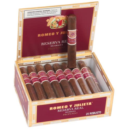 Romeo y Julieta Reserva Real Nicaragua Profundo Robusto 5  * 50, Box of 25