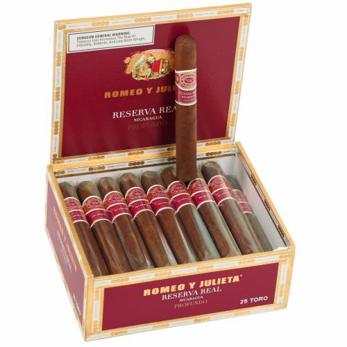 Romeo y Julieta Reserva Real Nicaragua Profundo Toro 6  * 54, Box of 25