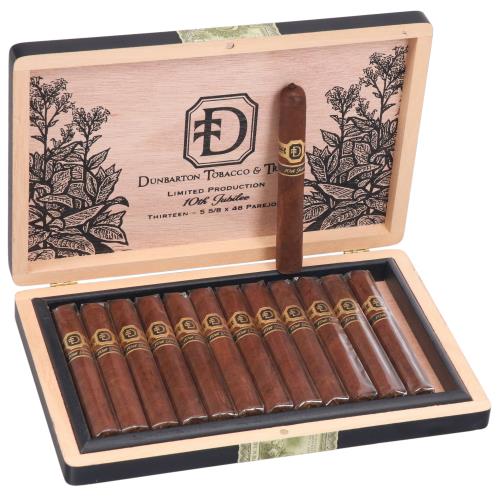 Dunbarton Tobacco & Trust 10th Jubilee 5 5/8 * 48, Box of 13