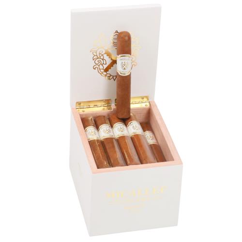 Micallef White Robusto 5  * 52, Box of 25