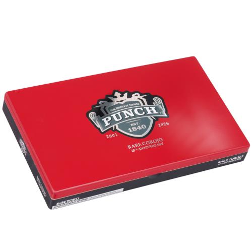 Punch Rare Corojo 25th Anniversary Toro 6  * 54, Box of 10