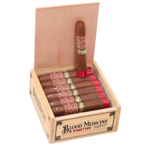 Crowned Heads Blood Medicine Limited Edition 2026 B Positive Gordo 5 1/2 * 56, Box of 21