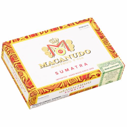 Macanudo Sumatra Robusto 5  * 50, Box of 20