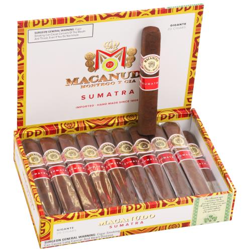 Macanudo Sumatra Gigante 6  * 60, Box of 20