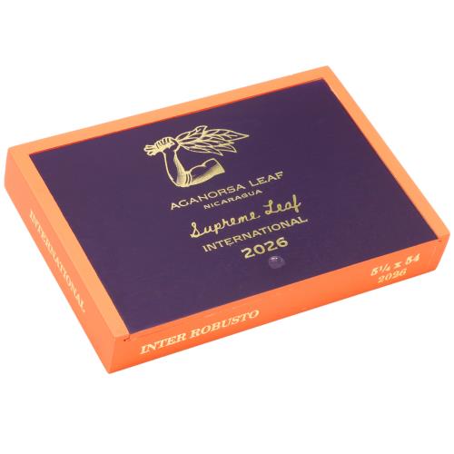 Aganorsa Leaf Supreme Leaf Inter Robusto 5 1/4 * 54