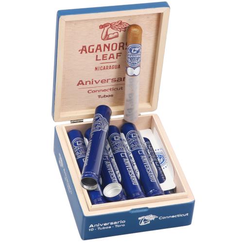 Aganorsa Leaf Aniversario Connecticut Tubo 6  * 52