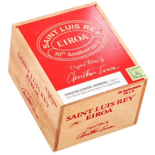 Saint Luis Rey Eiroa 30th Anniversary Rothchilde 5  * 50, Box of 25