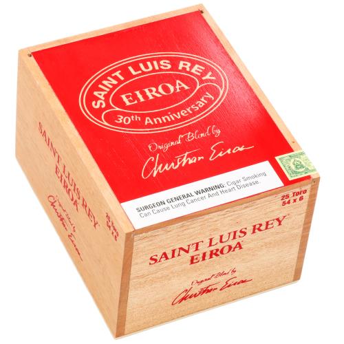 Saint Luis Rey Eiroa 30th Anniversary Toro 6  * 54, Box of 25