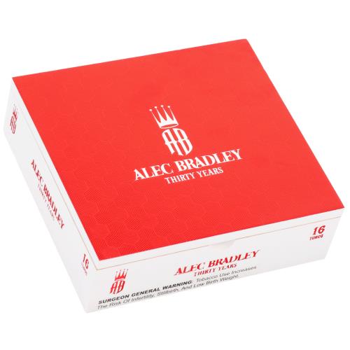 Alec Bradley 30 Years Toro 6  * 54, Box of 16